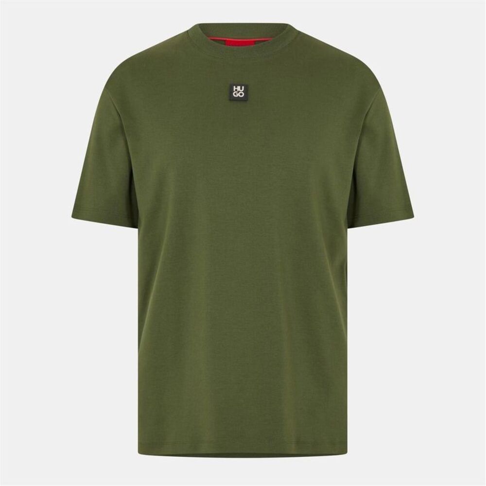 Hugo Mens Dalile Stacked T-Shirt / Dark Green